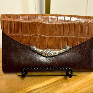 Brighton Dark Brown Leather Wallet